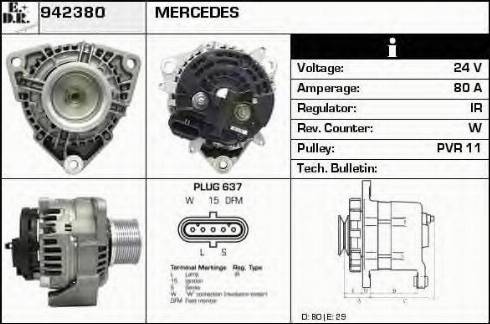 EDR 942380 - Alternator car-mod.net