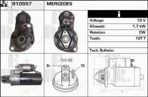 EDR 910557 - Starter car-mod.net