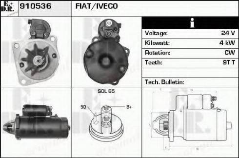 EDR 910536 - Starter car-mod.net