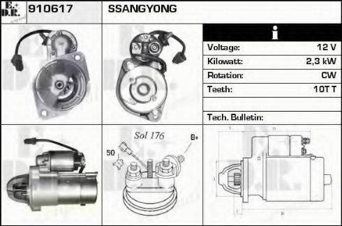 EDR 910617 - Starter car-mod.net