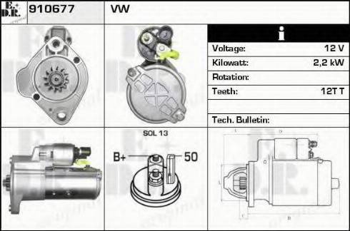 EDR 910677 - Starter car-mod.net