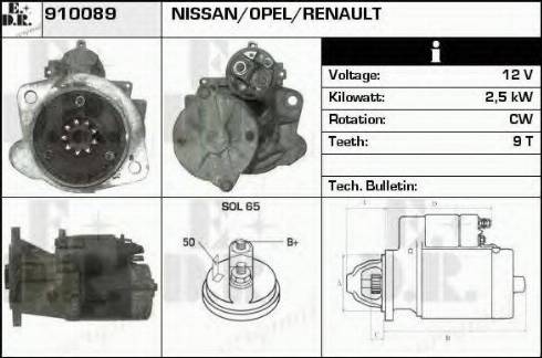 EDR 910089 - Starter car-mod.net