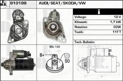 EDR 910199 - Starter car-mod.net