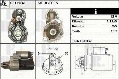 EDR 910192 - Starter car-mod.net