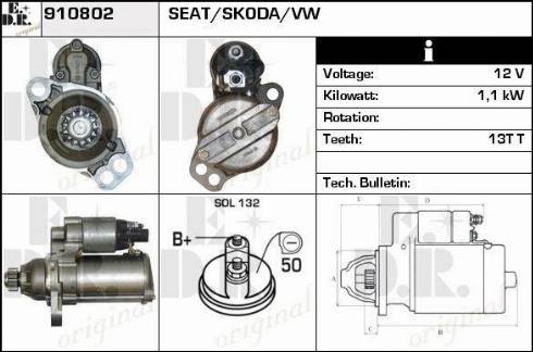 EDR 910802 - Starter car-mod.net