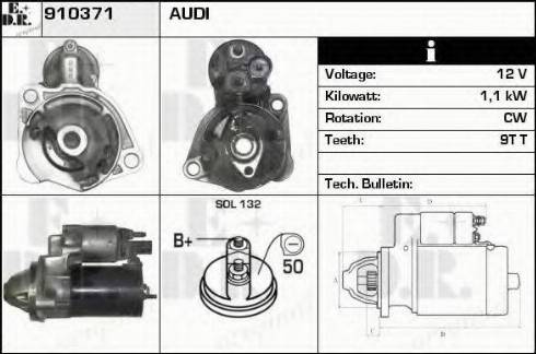 EDR 910371 - Starter car-mod.net