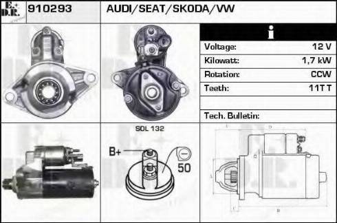 EDR 910293 - Starter car-mod.net