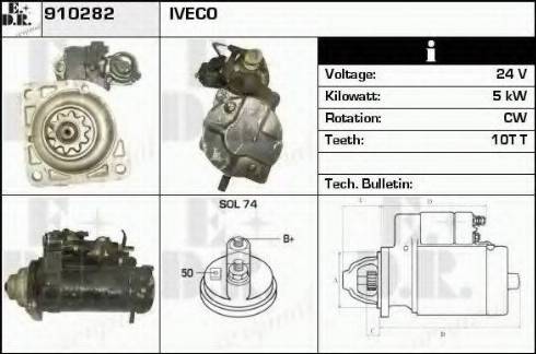 EDR 910282 - Starter car-mod.net