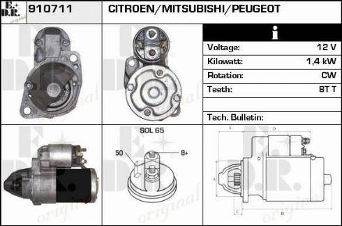 EDR 910711 - Starter car-mod.net