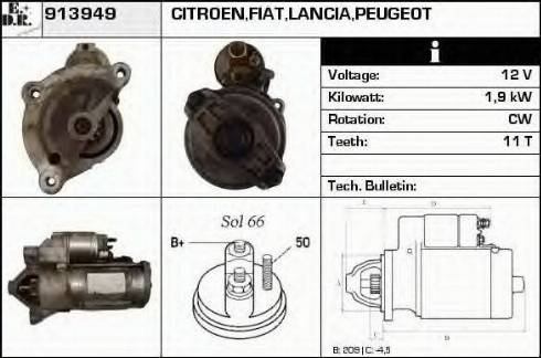 EDR 913949 - Starter car-mod.net