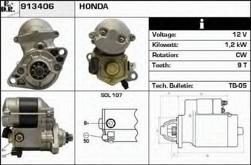 EDR 913406 - Starter car-mod.net