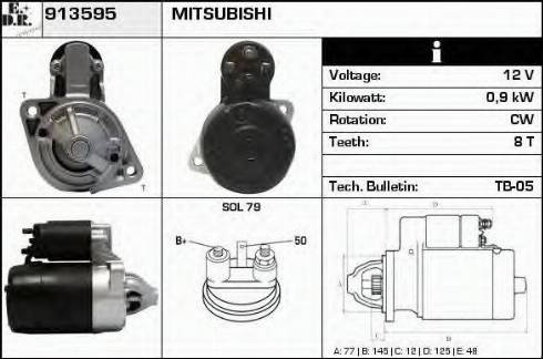 EDR 913595 - Starter car-mod.net