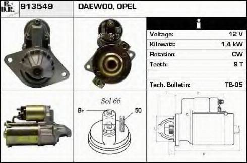 EDR 913549 - Starter car-mod.net