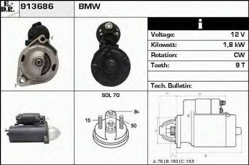 EDR 913686 - Starter car-mod.net