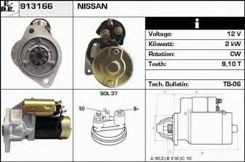 EDR 913166 - Starter car-mod.net