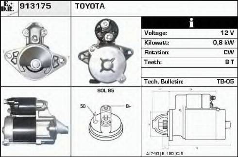 EDR 913175 - Starter car-mod.net