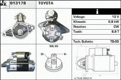 EDR 913178 - Starter car-mod.net