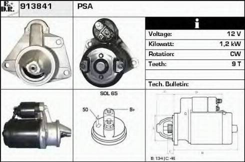 EDR 913841 - Starter car-mod.net