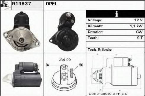 EDR 913837 - Starter car-mod.net