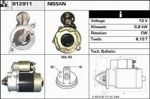 EDR 912911 - Starter car-mod.net