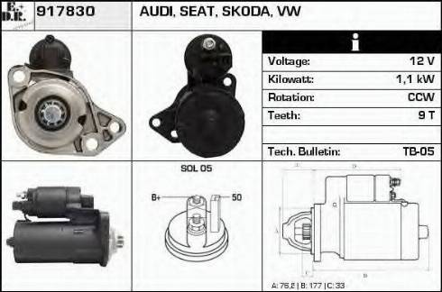 EDR 917830 - Starter car-mod.net