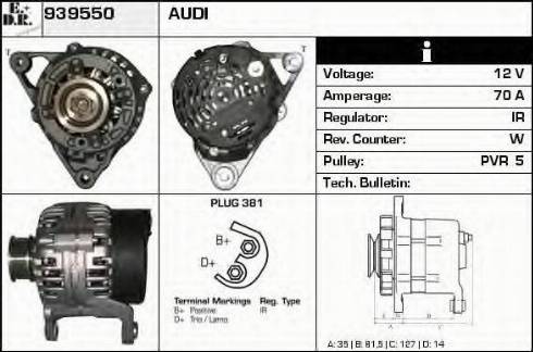 EDR 939550 - Alternator car-mod.net