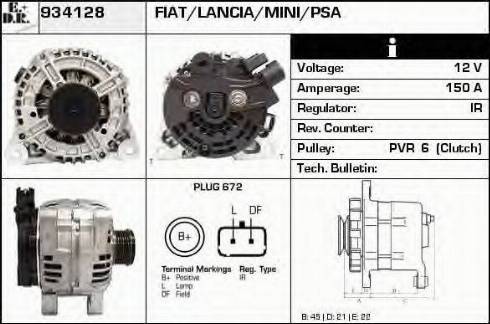 EDR 934128 - Alternator car-mod.net
