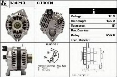 EDR 934219 - Alternator car-mod.net