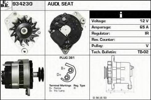 EDR 934230 - Alternator car-mod.net
