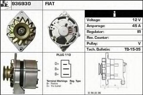 EDR 936930 - Alternator car-mod.net