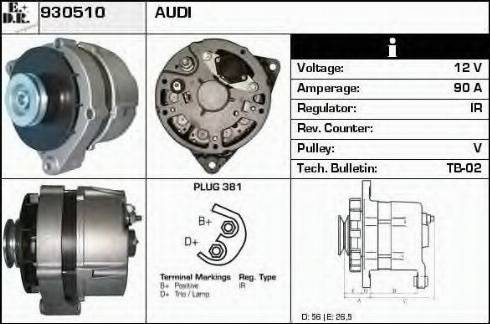 EDR 930510 - Alternator car-mod.net