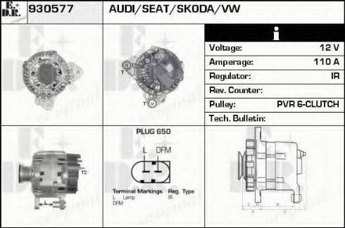 EDR 930577 - Alternator car-mod.net