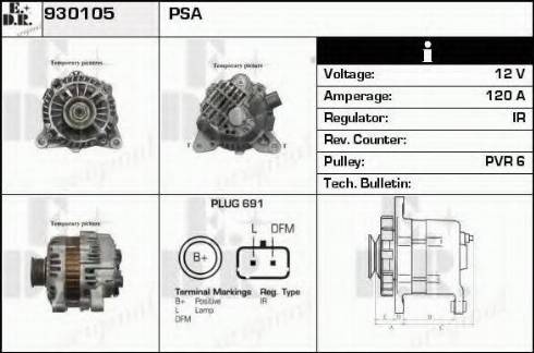 EDR 930105 - Alternator car-mod.net