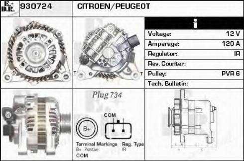 EDR 930724 - Alternator car-mod.net