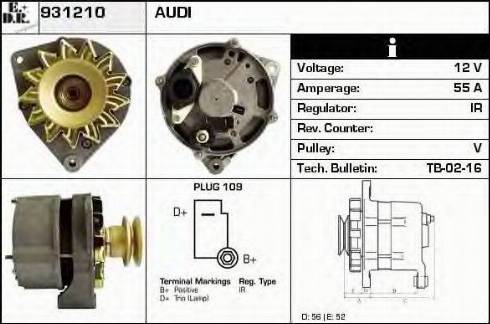 EDR 931210 - Alternator car-mod.net