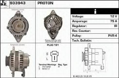 EDR 933943 - Alternator car-mod.net