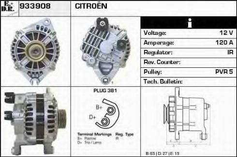 EDR 933908 - Alternator car-mod.net