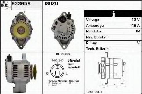 EDR 933659 - Alternator car-mod.net