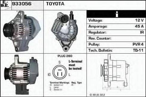 EDR 933056 - Alternator car-mod.net
