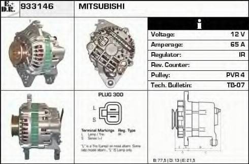 EDR 933146 - Alternator car-mod.net