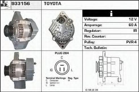 EDR 933156 - Alternator car-mod.net