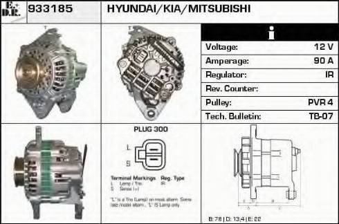 EDR 933185 - Alternator car-mod.net