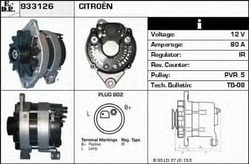 EDR 933126 - Alternator car-mod.net