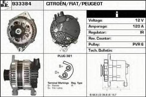 EDR 933384 - Alternator car-mod.net