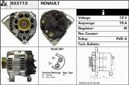 EDR 933713 - Alternator car-mod.net