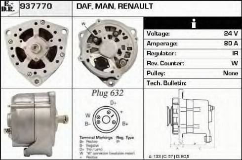 EDR 937770 - Alternator car-mod.net