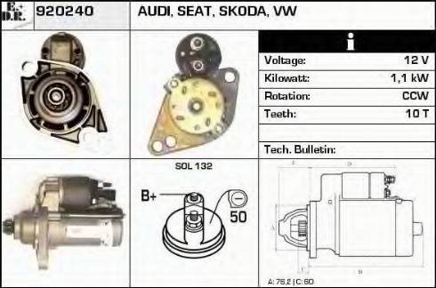 EDR 920240 - Starter car-mod.net