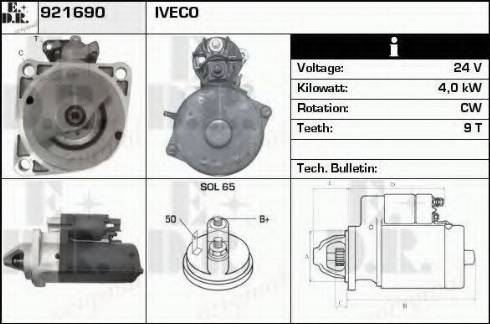 EDR 921690 - Starter car-mod.net