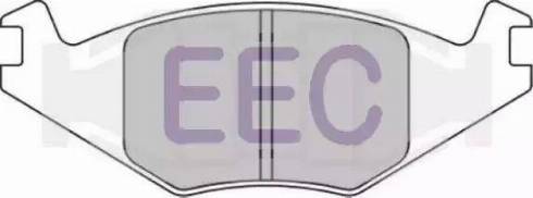 EEC BRP0439 - Brake Pad Set, disc brake car-mod.net