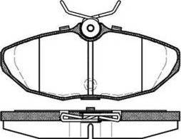 4U 22894JG - Brake Pad Set, disc brake car-mod.net